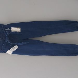 High Rise Vince blue jeans